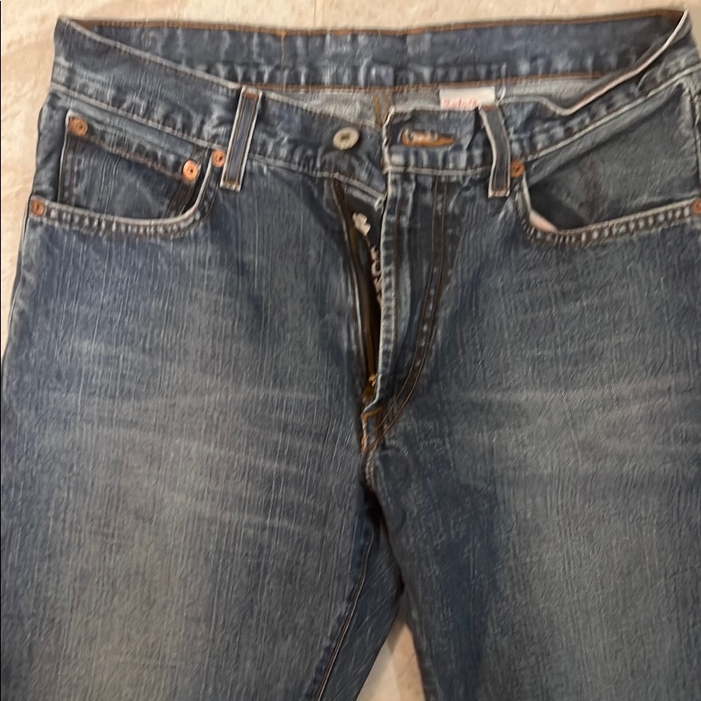 Lucky Brand Blue Straight Jeans Medium Wash
